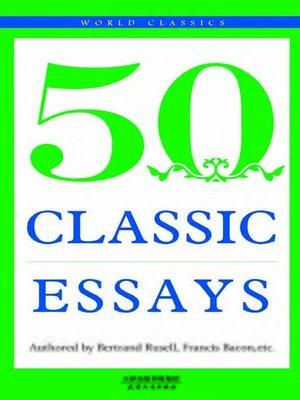 cover image of 经典随笔50首=50 CLASSIC ESSAYS